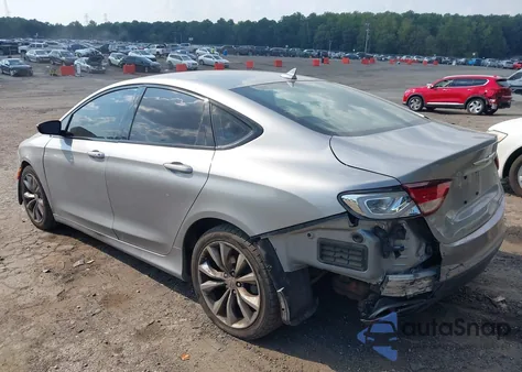 2015 Chrysler 200 S z USA, uszkodzony, nr VIN 1C3CCCBB7FN752962